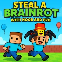 Steal A Brainrot With Noob And Pro