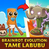 Brainrot Evolution: Tame Labubu 