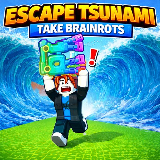 how to play Escape Tsunami &ndash; Take Brainrots