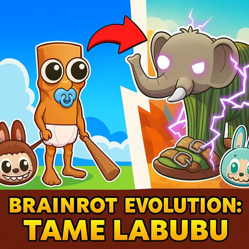 how to play Brainrot Evolution Tame Labubu